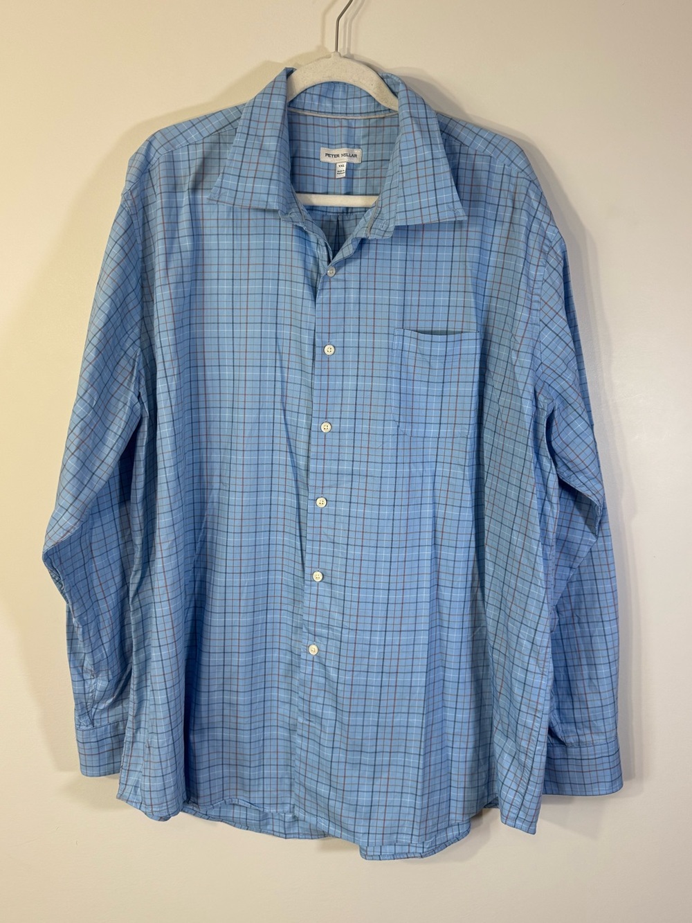 Peter Millar Mens Long Sleeve Button Down